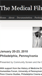 Mobile Screenshot of medicalfilmsymposium.com